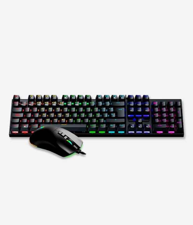 Kit Teclado Mecanico + Mouse Antryx GC-3100