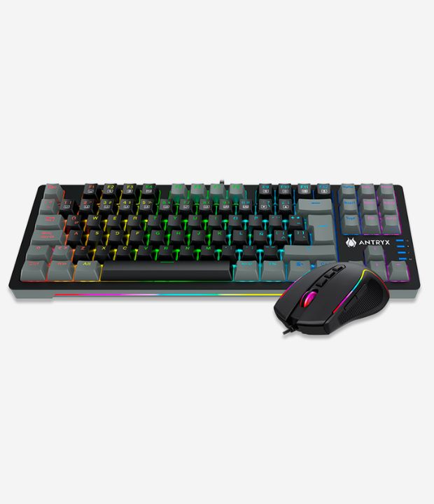 Kit Teclado Mecanico + Mouse Antryx GC-5500