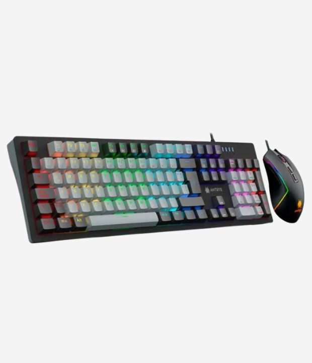 Kit Teclado Mecanico + Mouse Antryx GC-5600