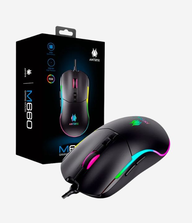 Mouse Gaming Antryx Chrome Storm M660