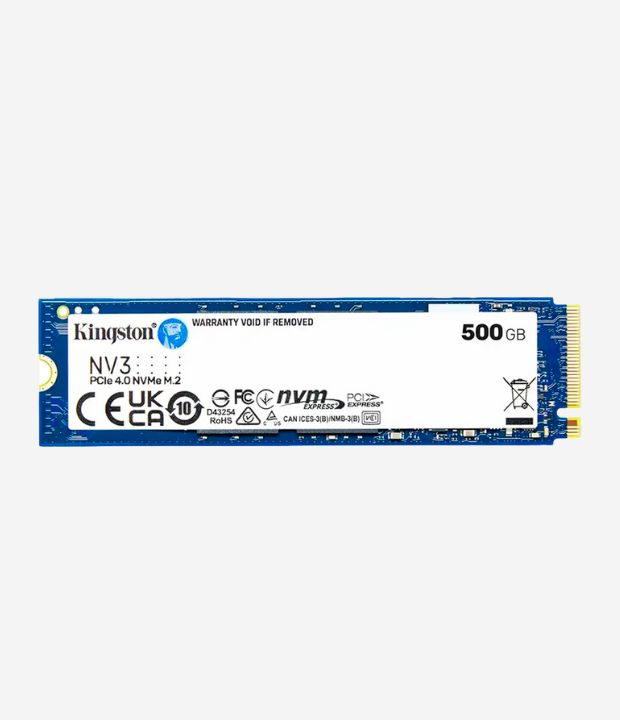Disco Solido Kingston 500GB NV3 - M.2 NVME PCI 4.0